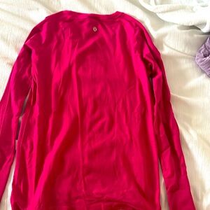 Lululemon Sonic Pink Swiftly Tech Long-sleeve Shirt 2.0